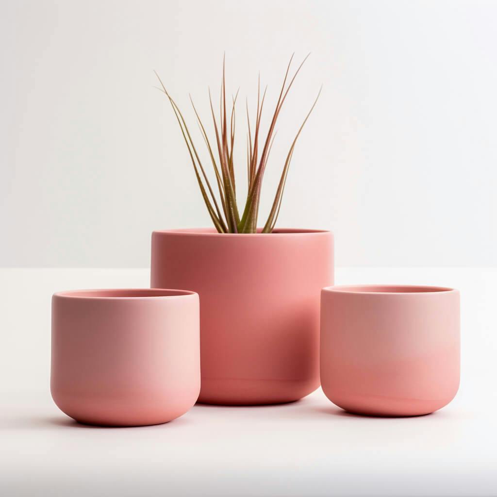 Pastel Pot - red,  large